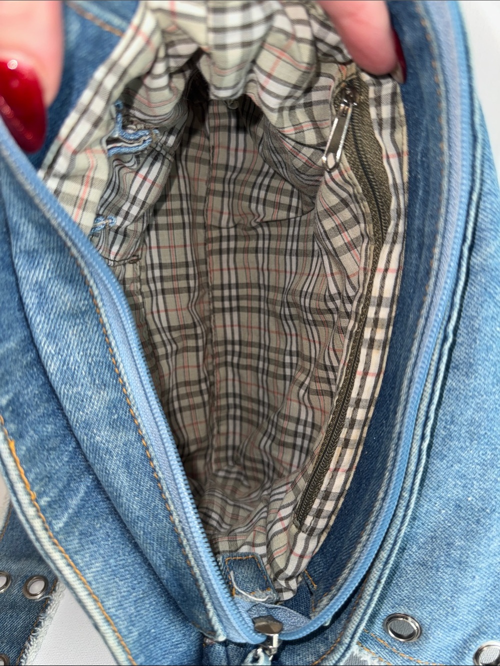 Anthropologie Denim Jacko Jeans Shoulder Bag - Picture 7 of 11